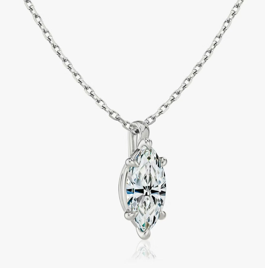 Marquise Diamond Pendant