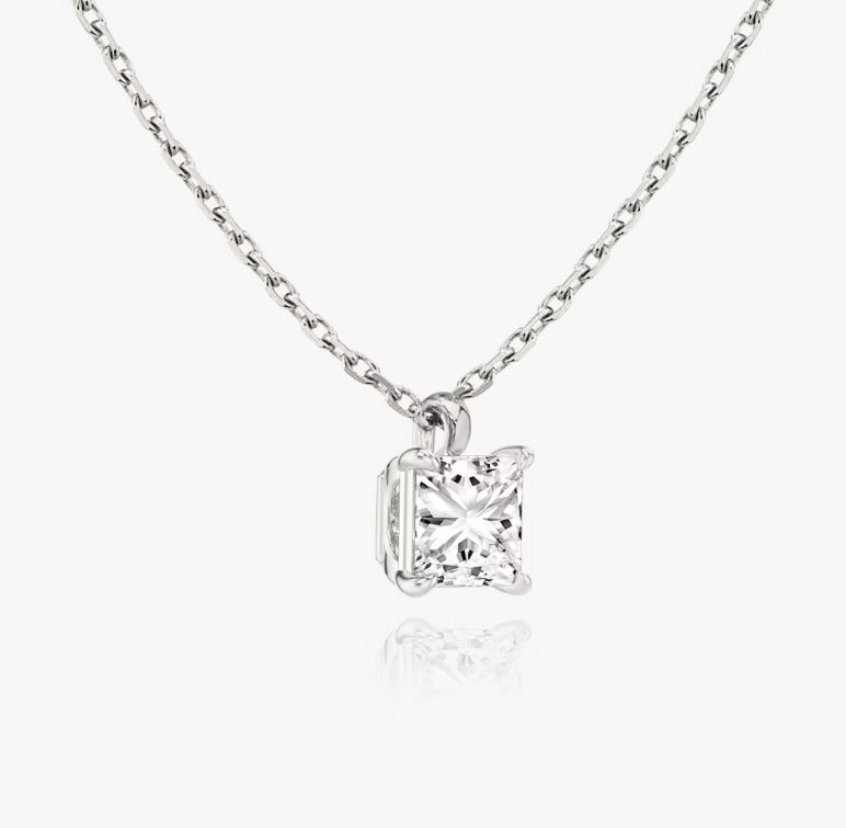Princess Diamond Pendant