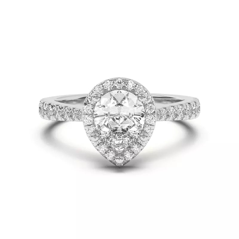 Halo Diamond Ring