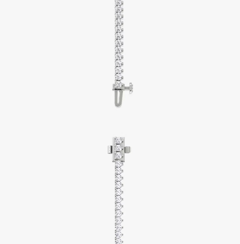 Round Tennis Necklace
