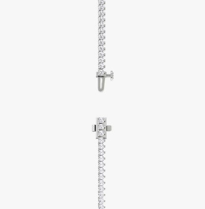 Round Tennis Necklace