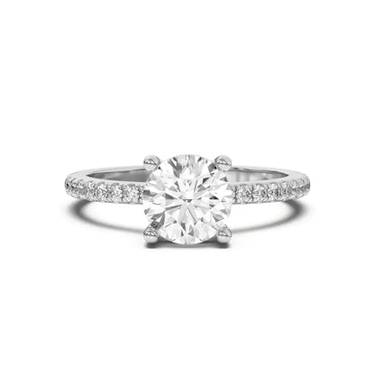 Pave Diamond Ring
