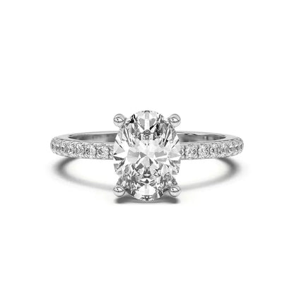 Pave Diamond Ring