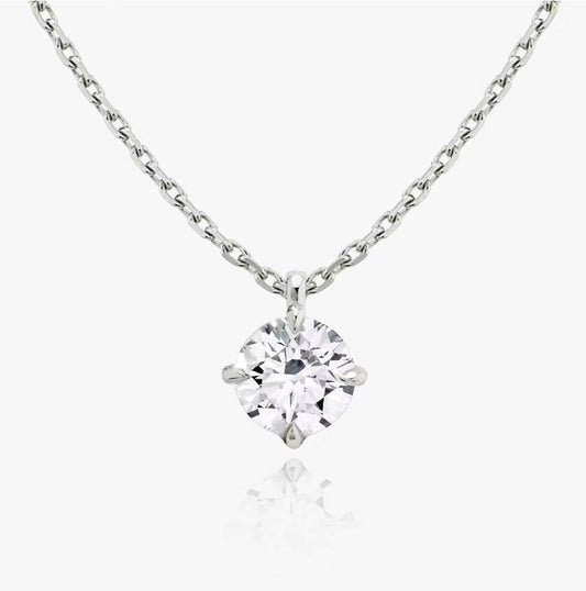 Round Diamond Pendant
