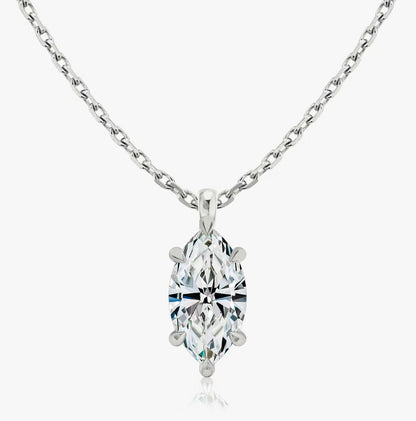 Marquise Diamond Pendant