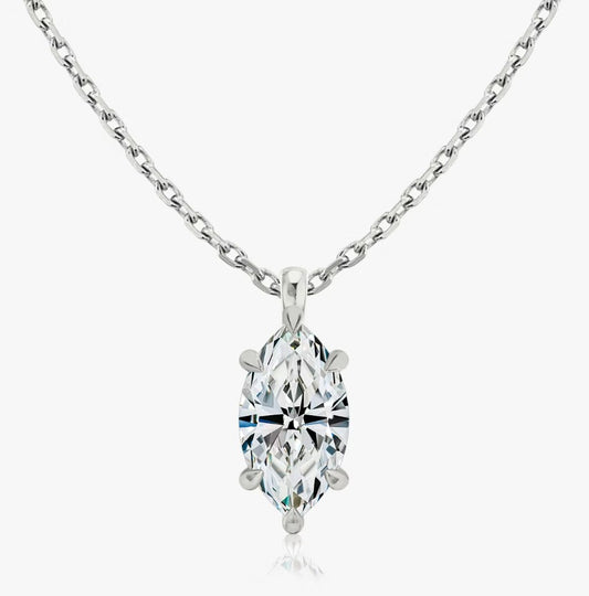 Marquise Diamond Pendant