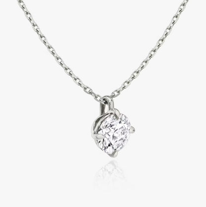 Round Diamond Pendant