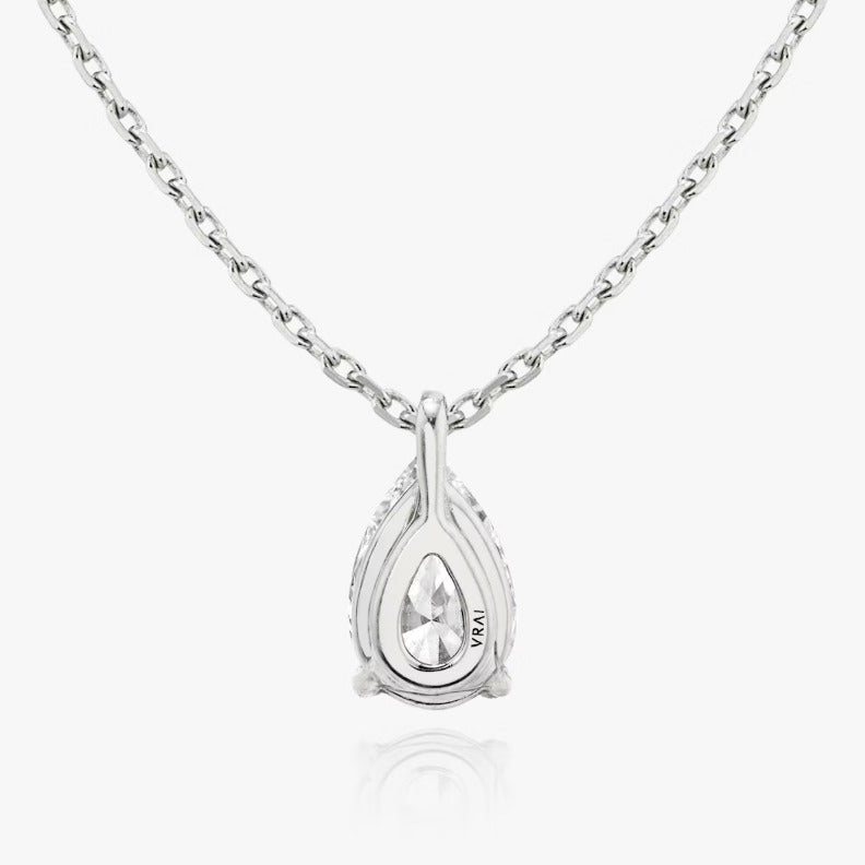 Pear Diamond Pendant
