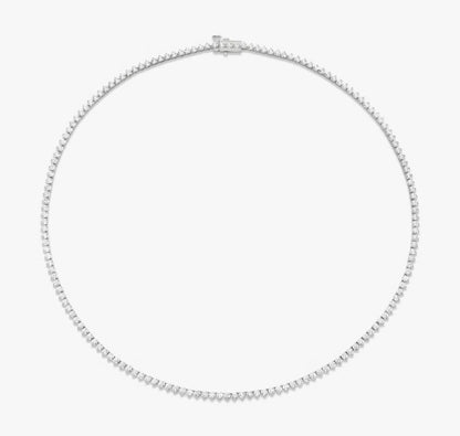 Emerald Tennis Necklace