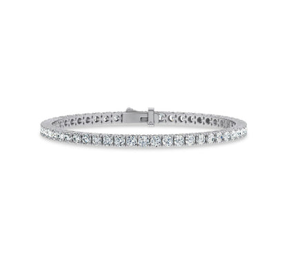 Round Diamond Tennis Bracelet