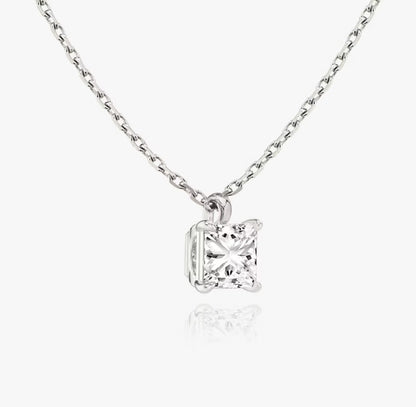 Princess Diamond Pendant