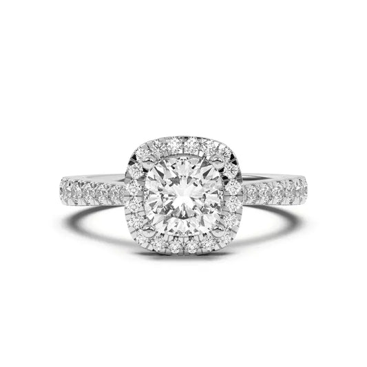 Halo Diamond Ring